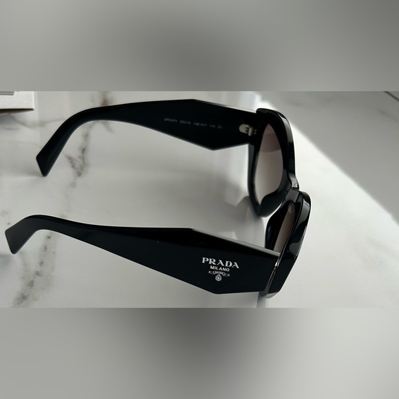 Prada PR 07YS Women’s Rectangular Sunglasses - Picture 6 of 10